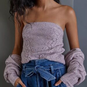 NWT! Anthropologie Maeve Hera Sweater Tube Top | size small